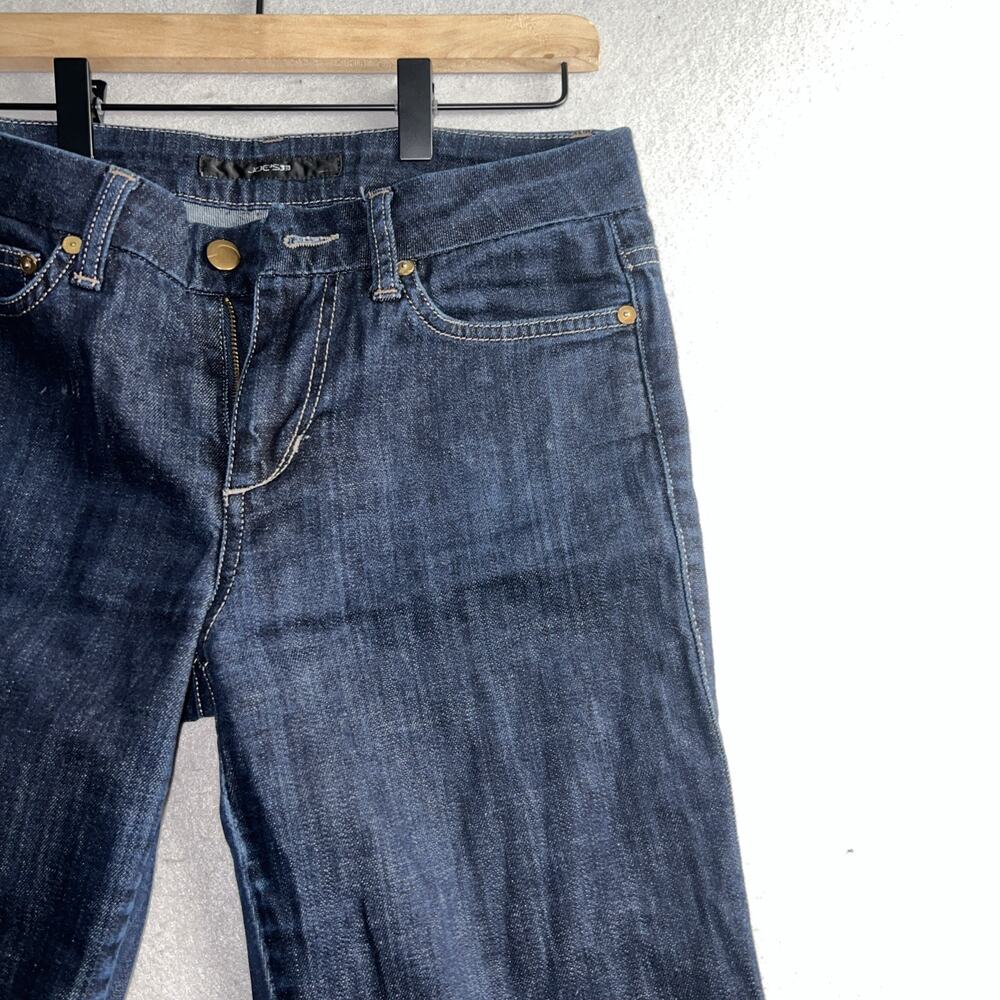 JOE'S JEANS Women Muse Trendy Flare Jeans Dark Wash Sz 27 - Picture 3 of 13
